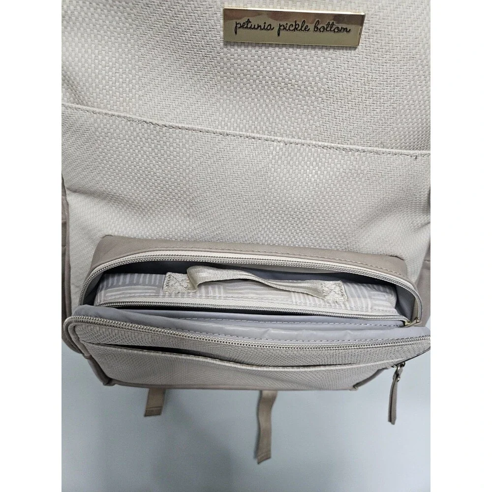Petunia Pickle Bottom Diaper Bag Backpack, Inter-Mix System, 3 Piece Set